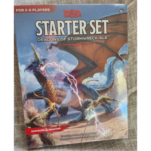 Dungeons & Dragons Starter Set: Dragons of Stormwreck Isle, New in Box - Picture 1 of 7
